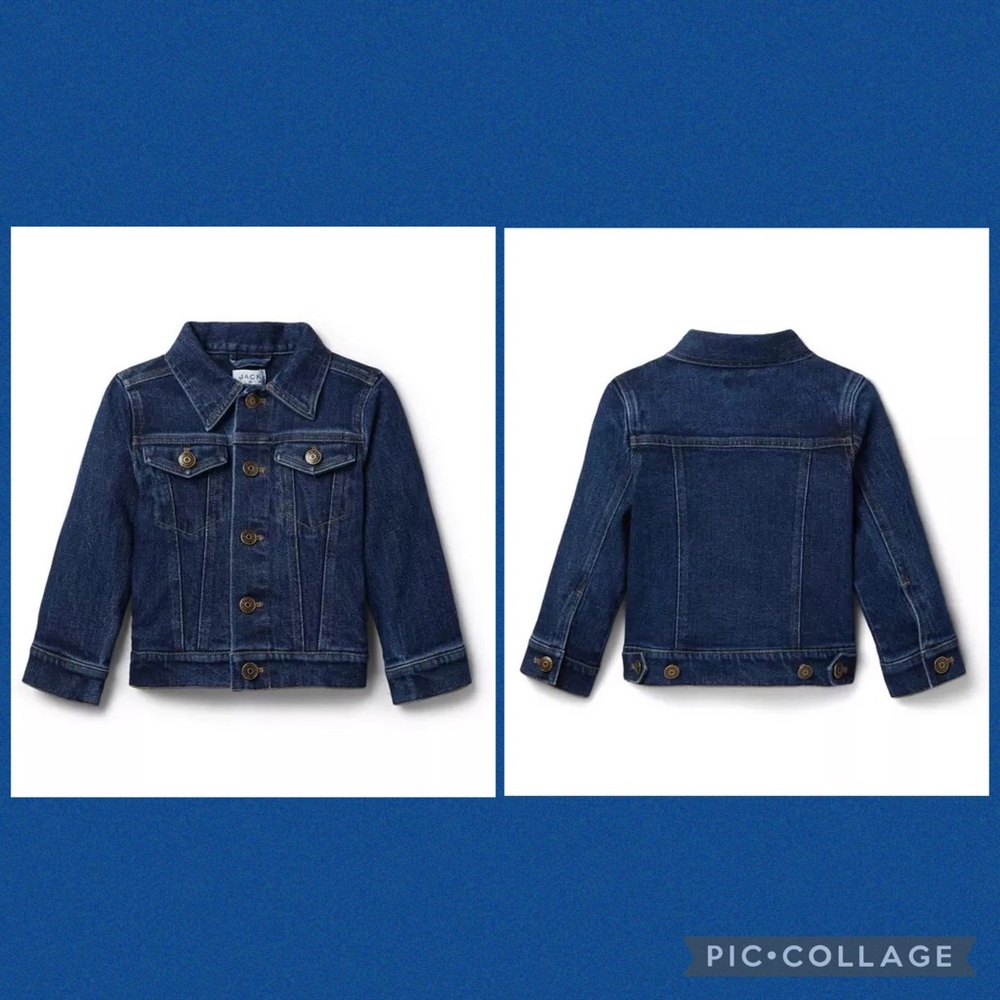JANIE and JACK Denim Trucker Jean Jacket